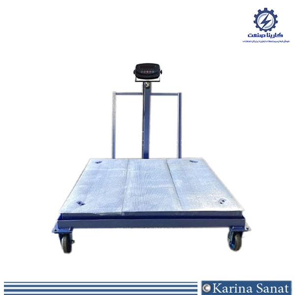 باسکول دیجیتالی چرخ دار 1 تن